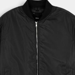 Black Bomber Jacket