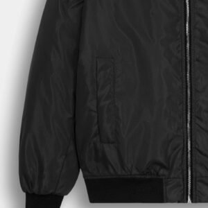 Black Bomber Jacket